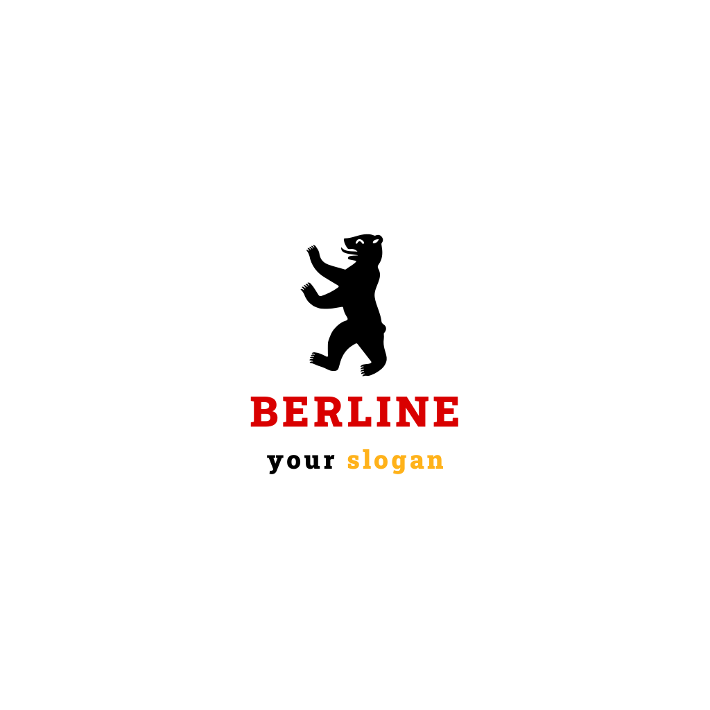Logotipo Del Oso De Berlín
