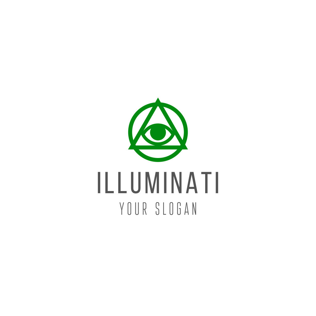 Kırmızı Illuminati Logosu