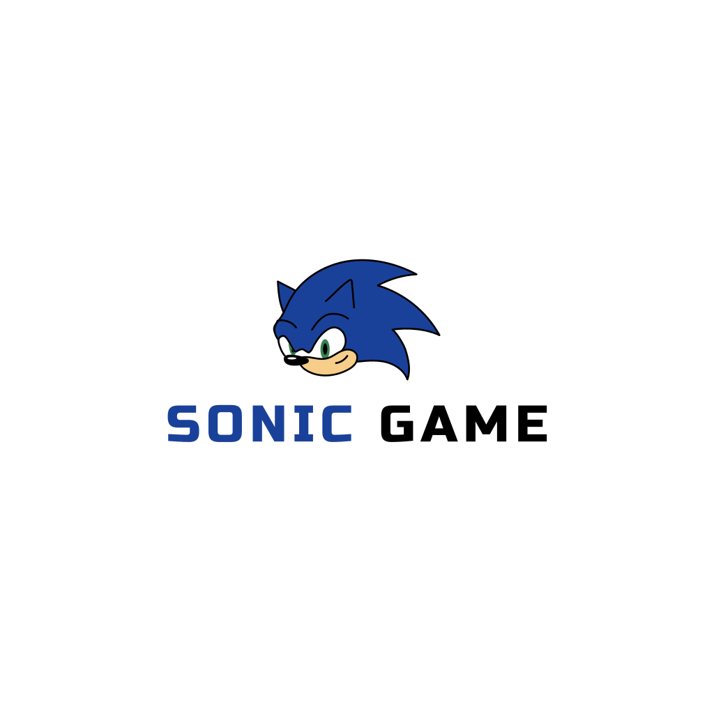 Sonic Character logo Sonic Character logo