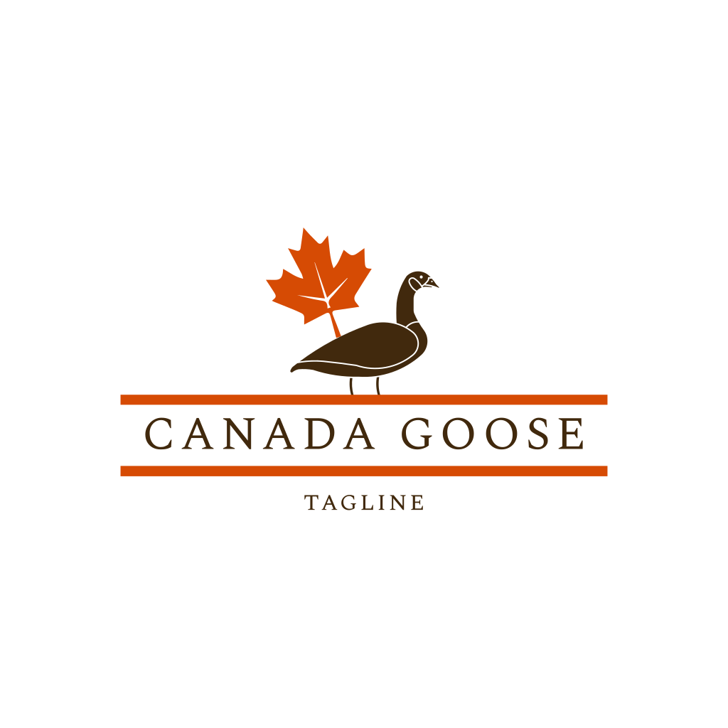 Logotipo De Ganso De Canadá