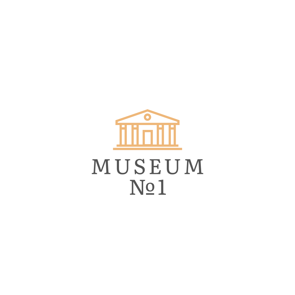 Logotipo Del Edificio Del Museo