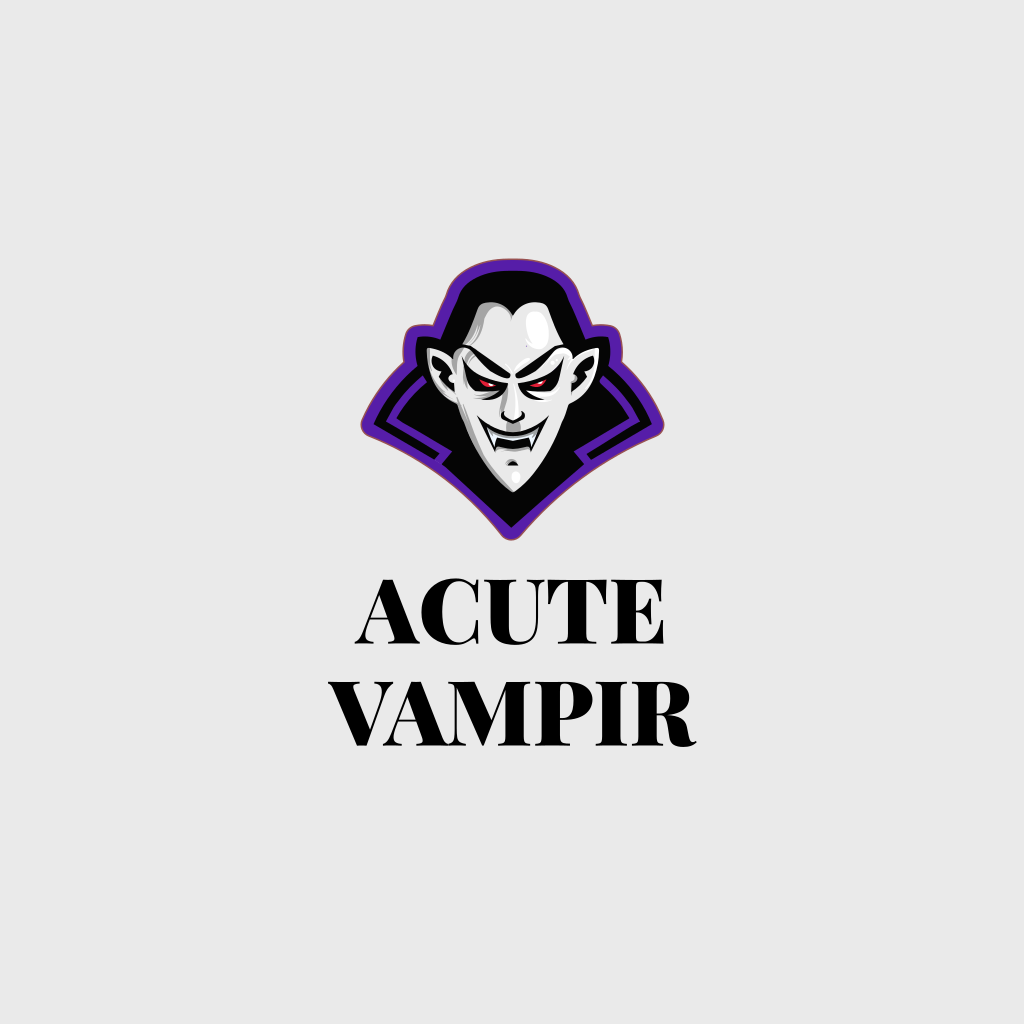 Logotipo Do Vampiro Drácula