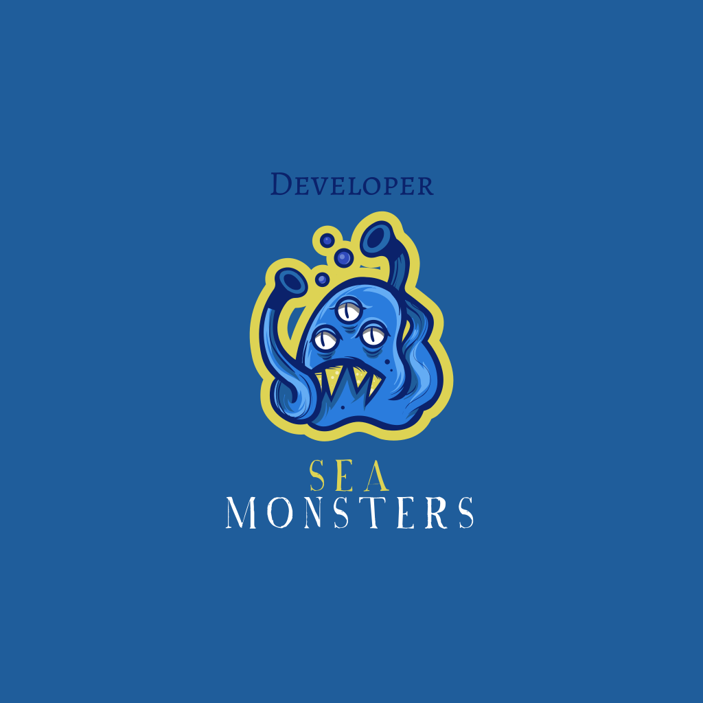 Морской Монстр Логотип