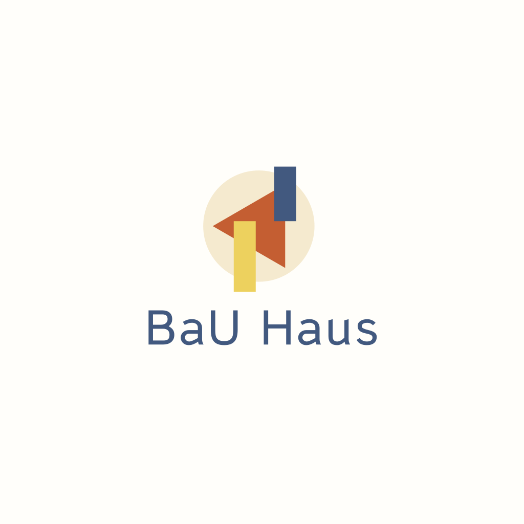 Logotipo Abstrato Da Bauhaus
