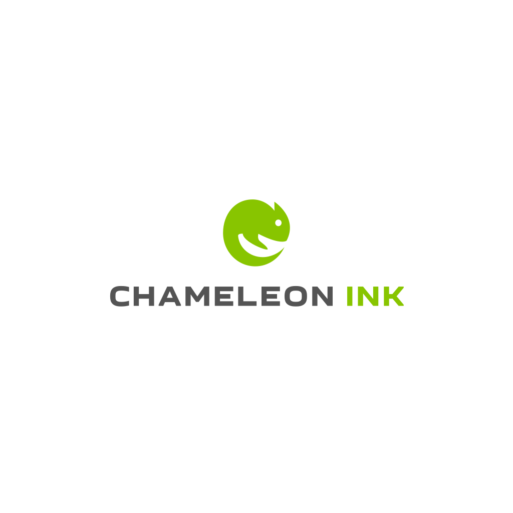 Logotipo De Camaleón Abstracto
