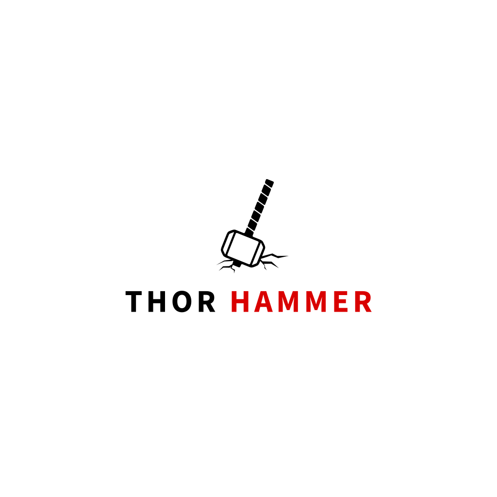 Logo Del Martello Di Thor