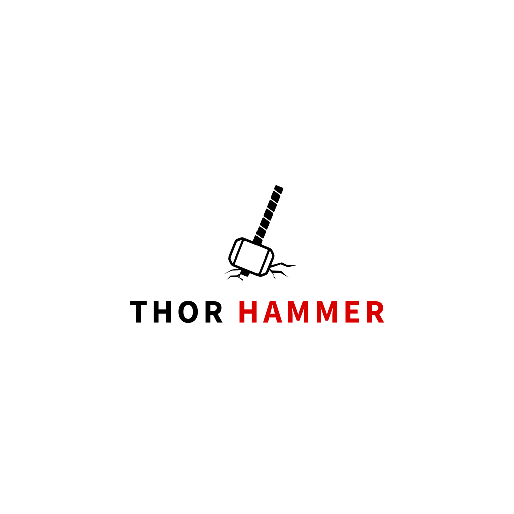 Logo Du Marteau De Thor