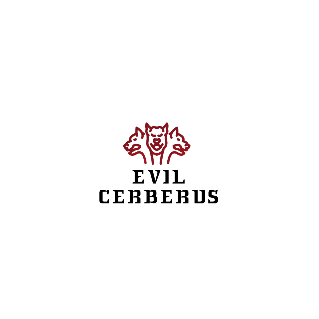 Cerberus Seytan Logosu Turbologo Logo Olusturucu