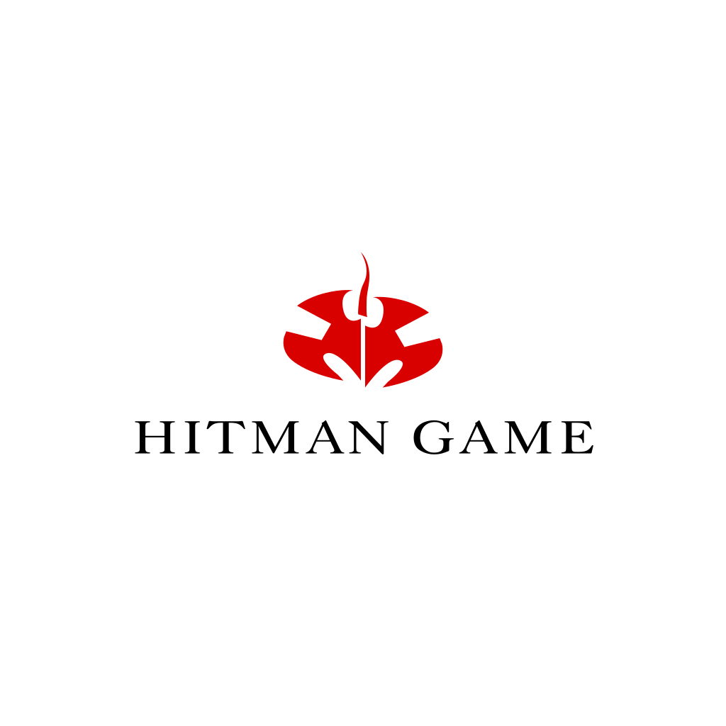 Hitman Игровой Символ Логотип