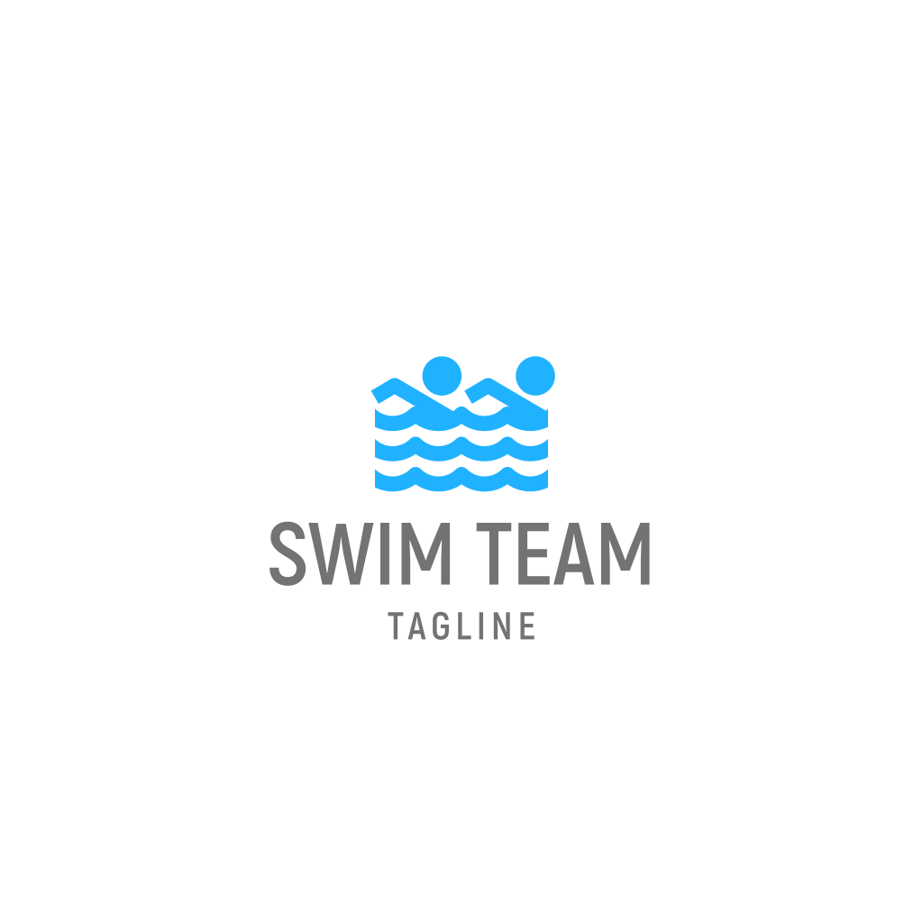 Two Swimming People logo Two Swimming People logo