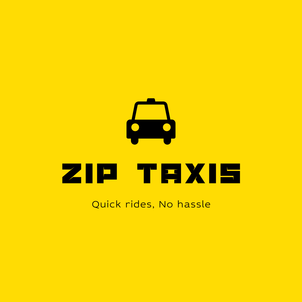 Taxi Logo A Cuadros