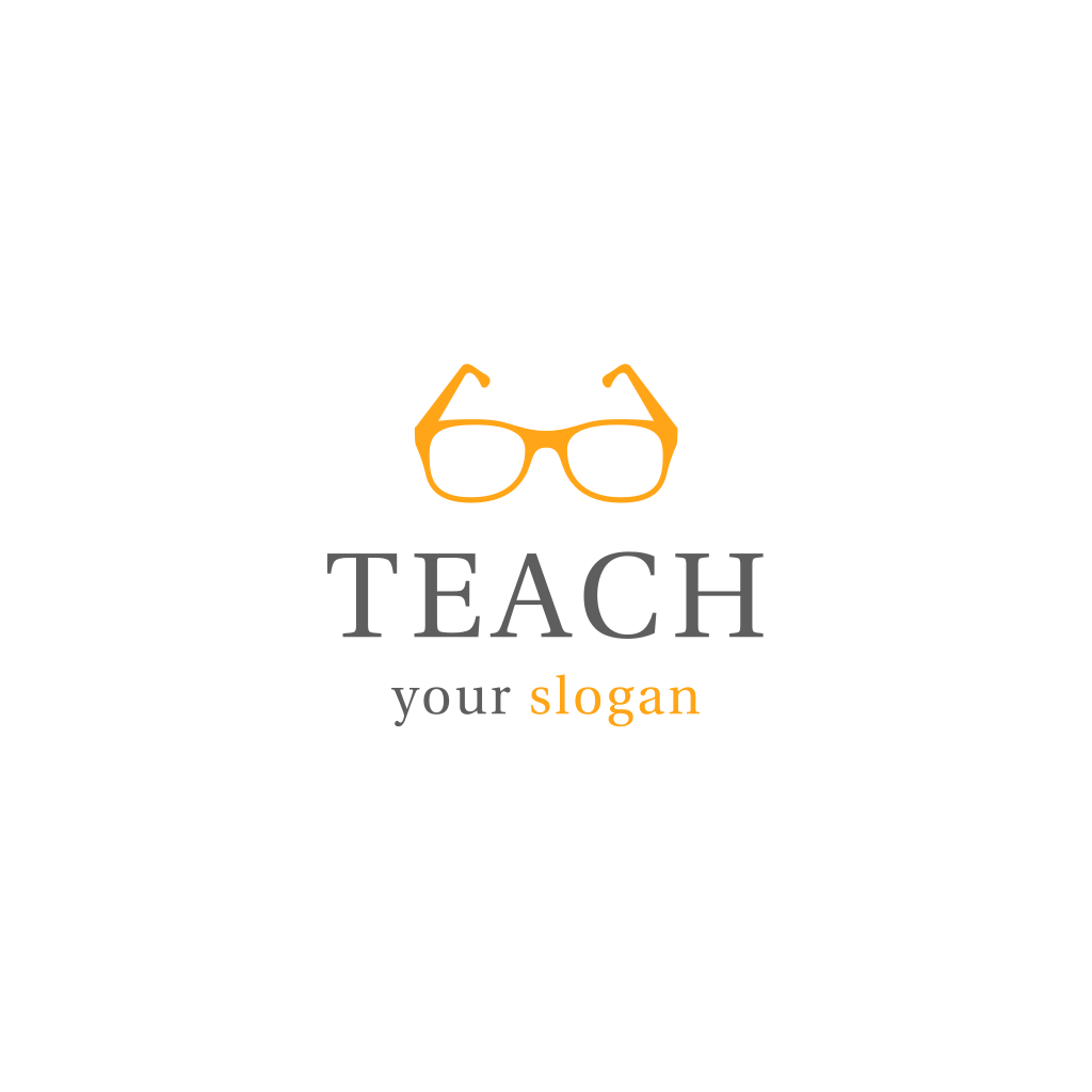 Orange Brille Logo