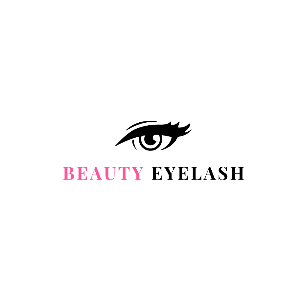 Logo De Belleza De Ojos Negros