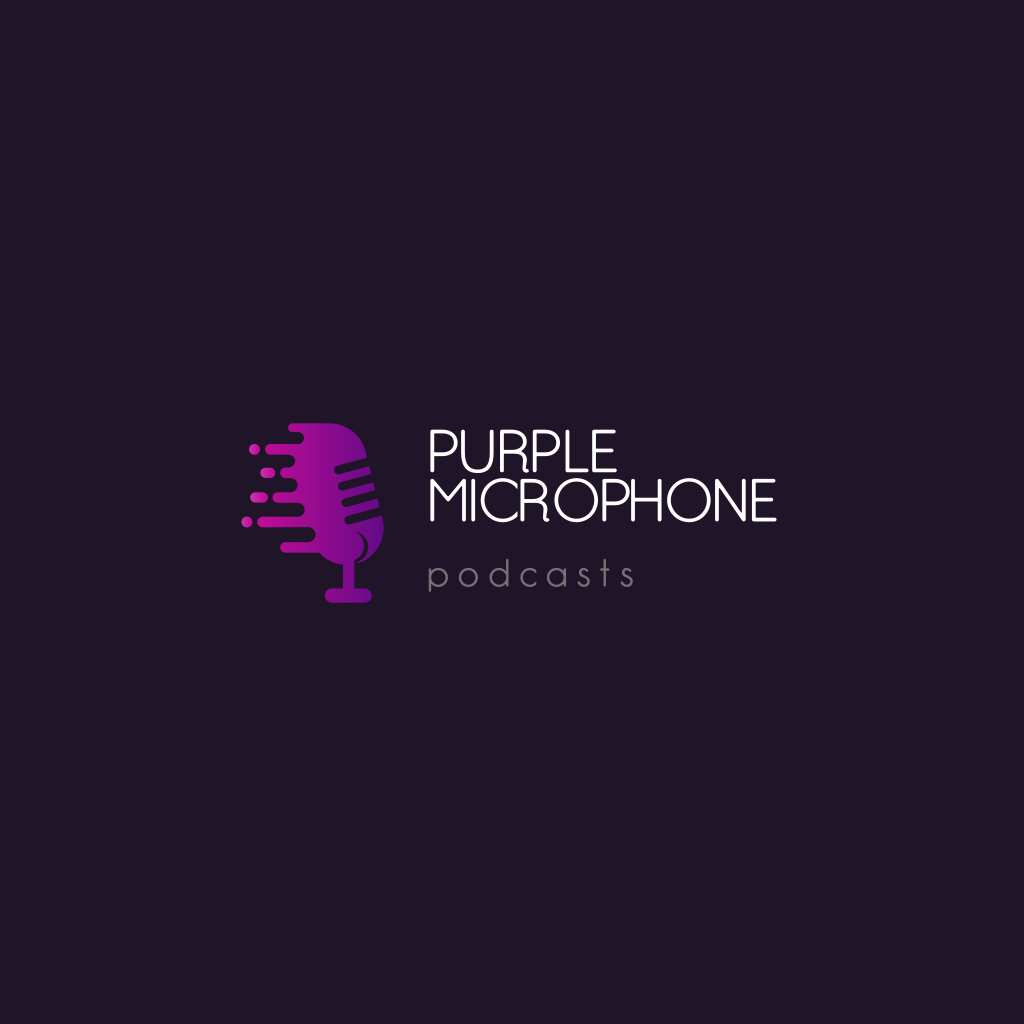 Purple
Microphone, Podcasts Лого