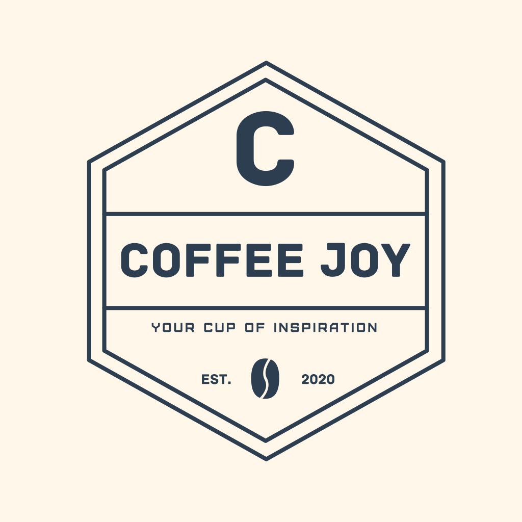 Grano De Café Y Logotipo De La Letra C Grano De Café Y Logotipo De La Letra C