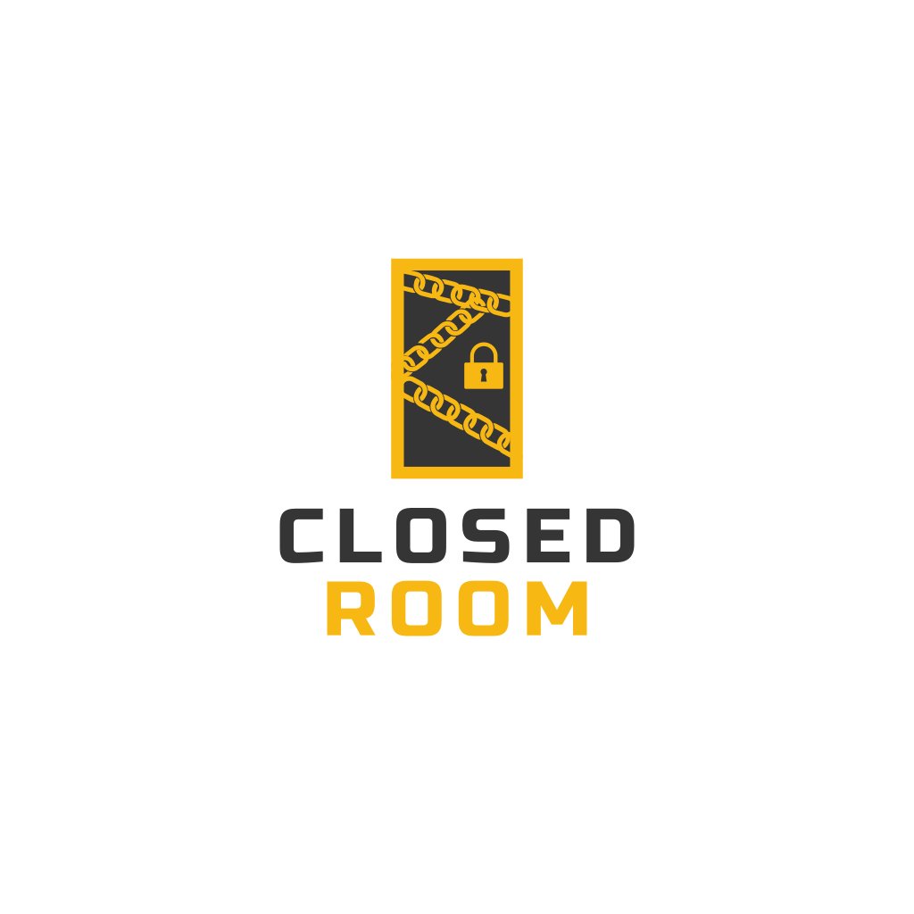 Closed Door & Lock logo Closed Door & Lock logo