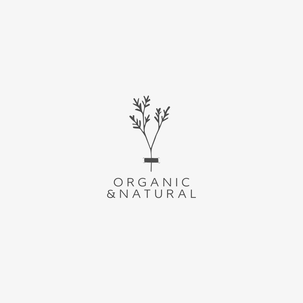 Pflanzen Minimalistisches Logo