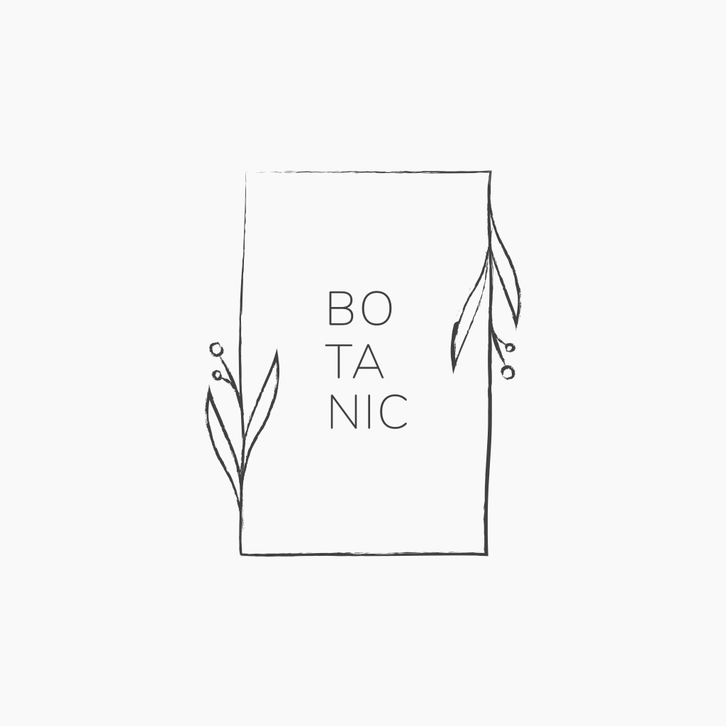 Rectangular & Plant logo Rectangular & Plant logo