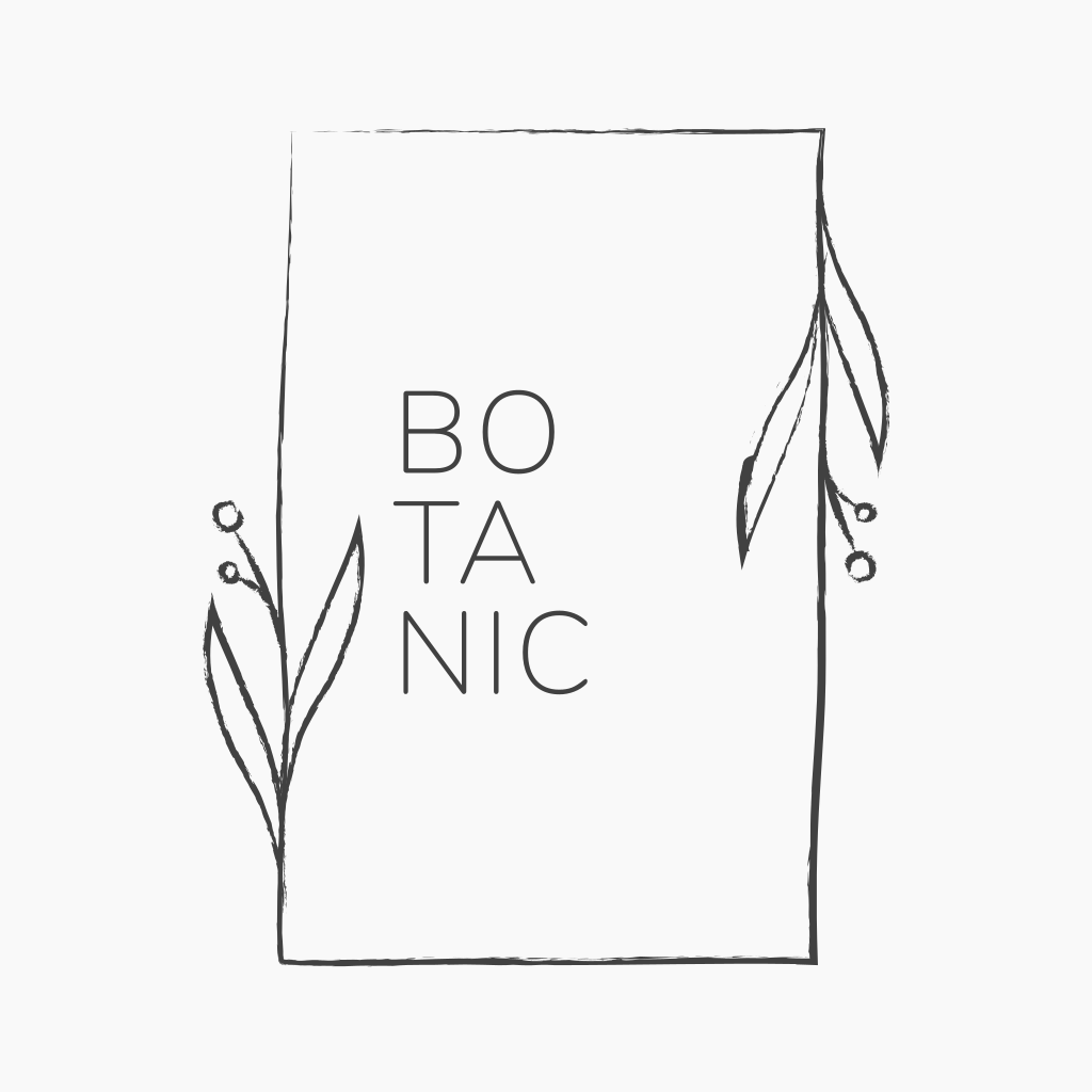 Rectangular & Plant logo