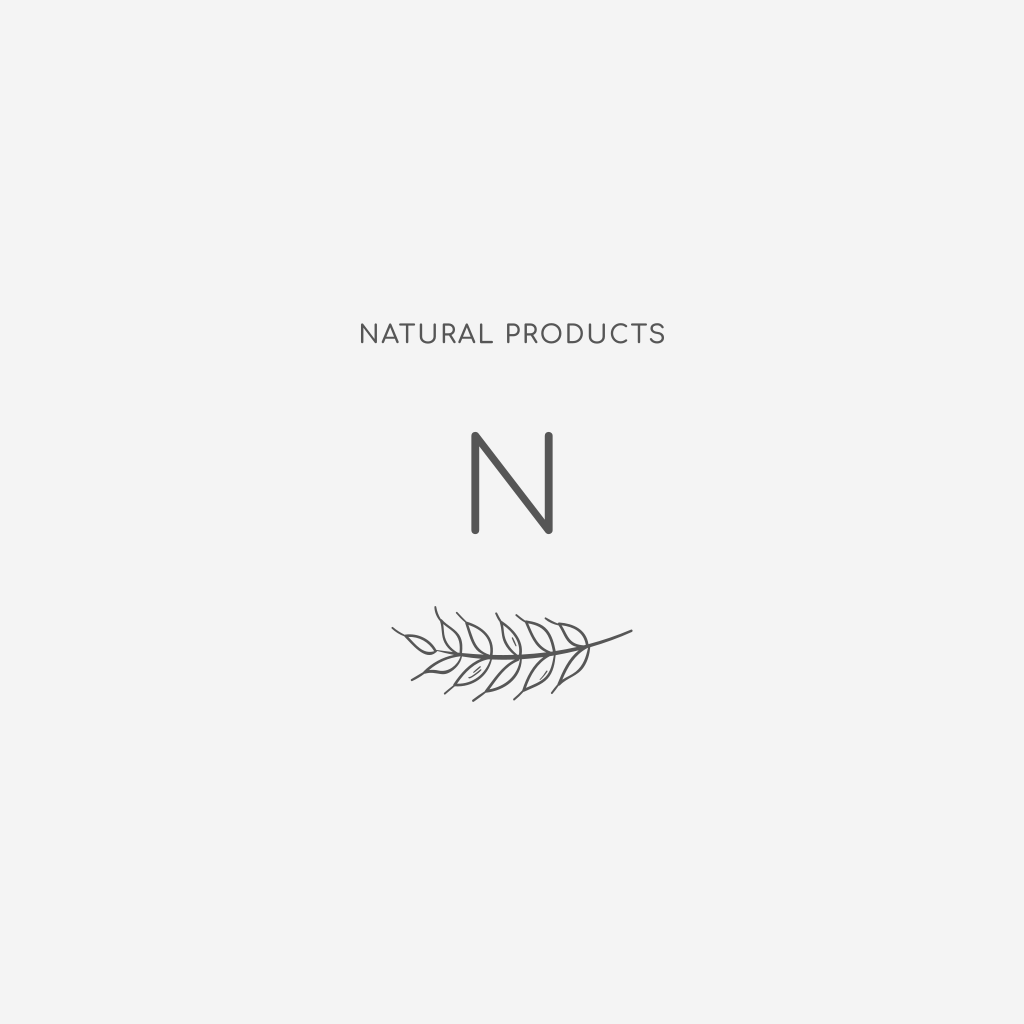 Letter N Plant logo Letter N Plant logo