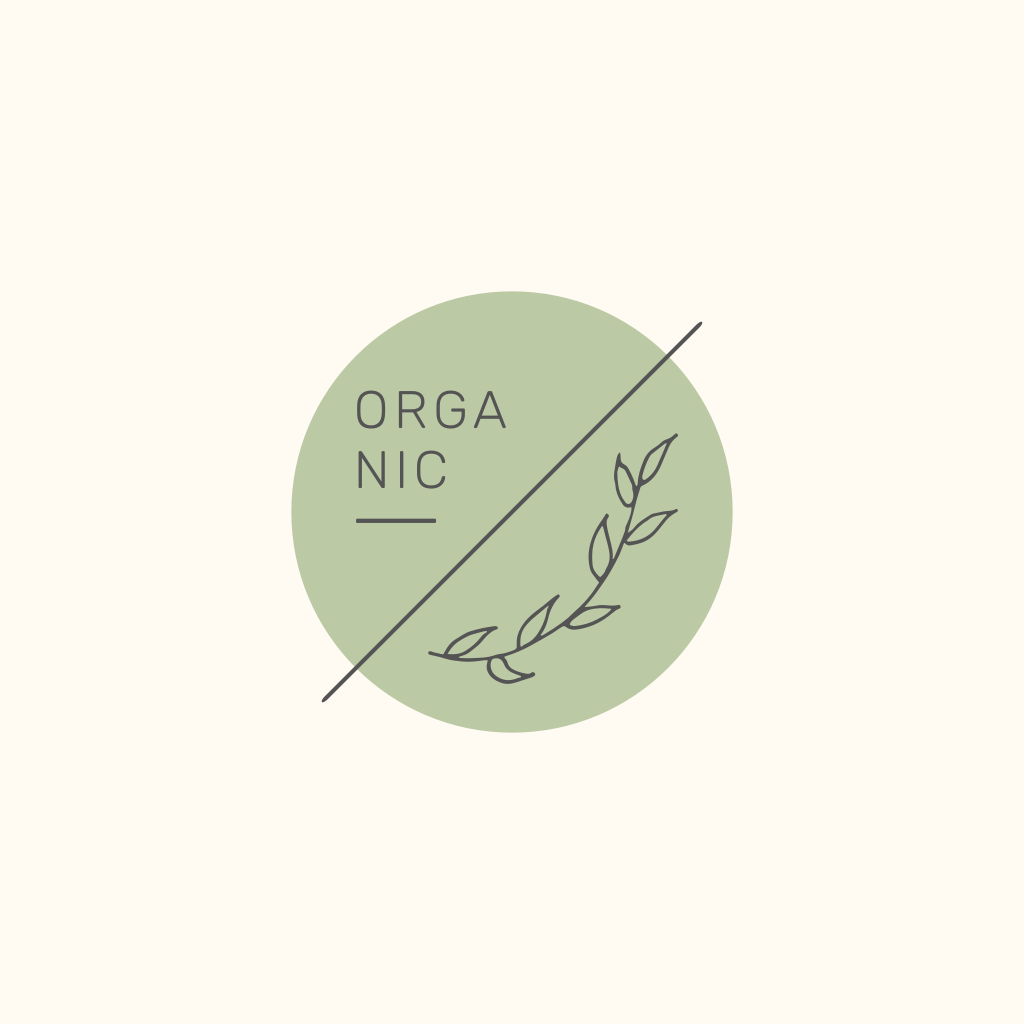 Зеленый Круг Органический Логотип