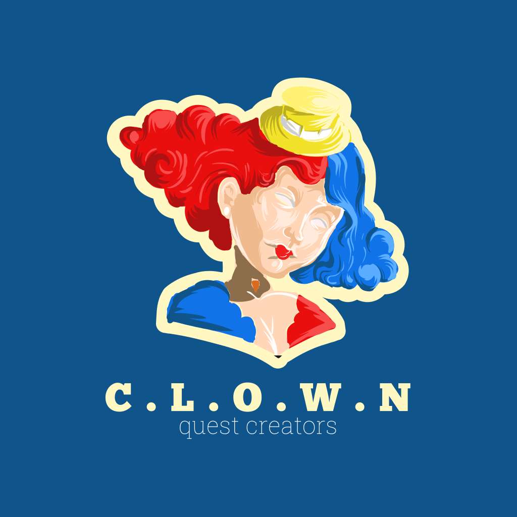 Female Clown Logo Female Clown Logo