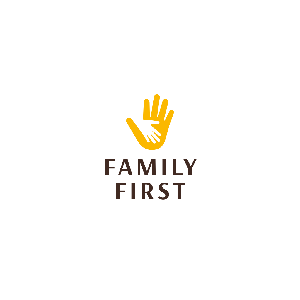 Logo Des Parents Et Des Mains De Bébé
