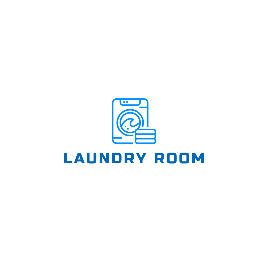 Washing Machine & Shirts Logo - Turbologo Logo Maker