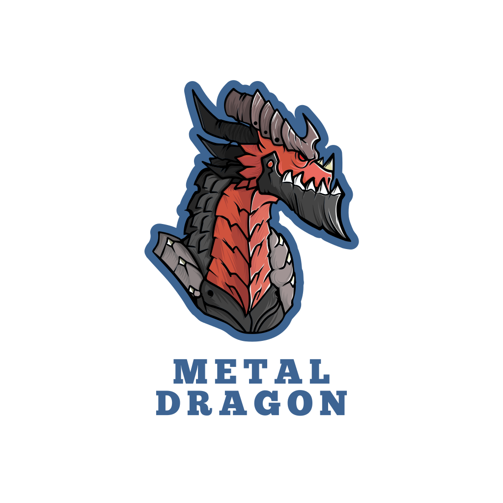 Jogo De Dragão Online De Design De Logotipo PNG , Game, Ilustração