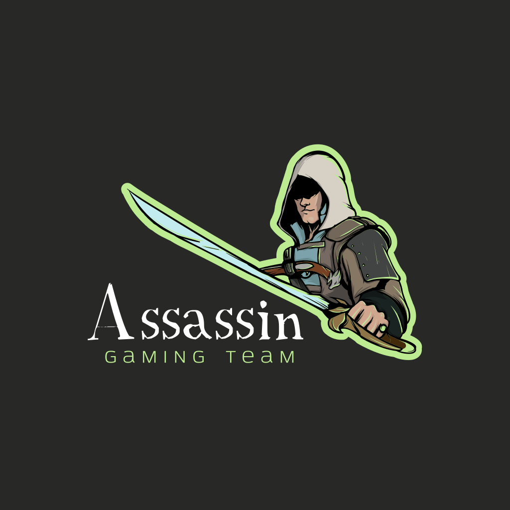 Assassin Gaming Logo Turbologo Logo Maker - roblox assassin creator