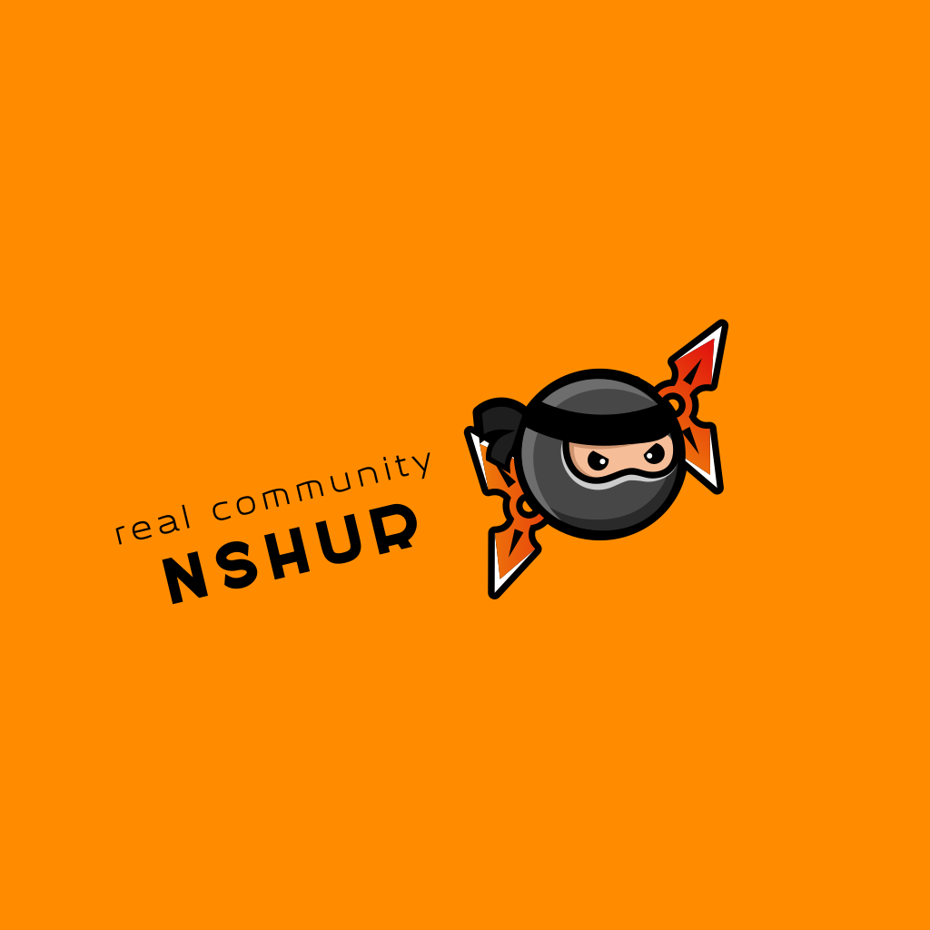 Bomb with Shuriken logo