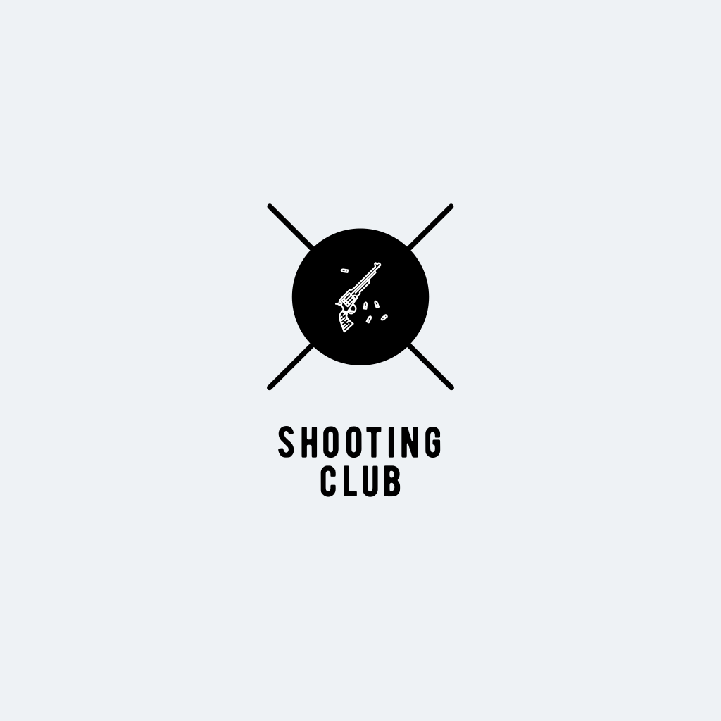 Free logo for the shooting club Turbologo Logo Maker