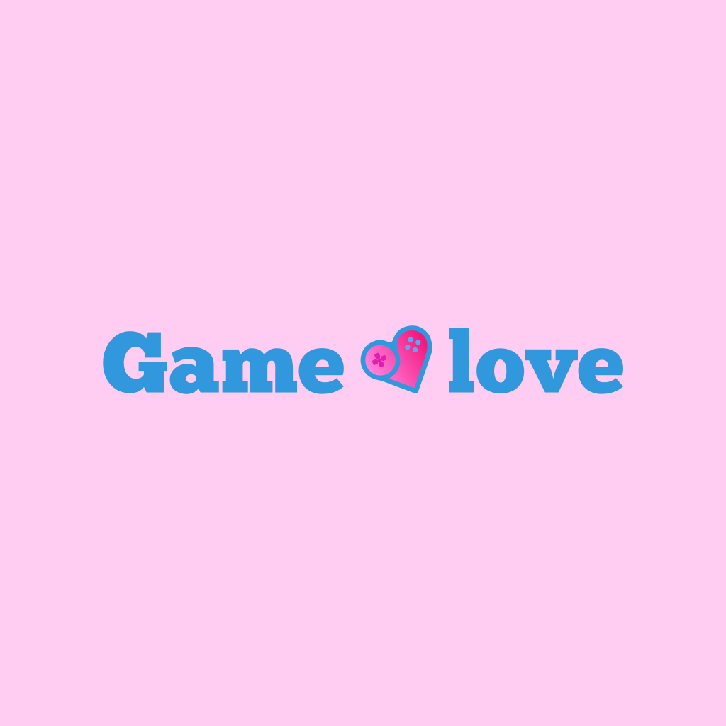 Logotipo De Coração Do Gamepad