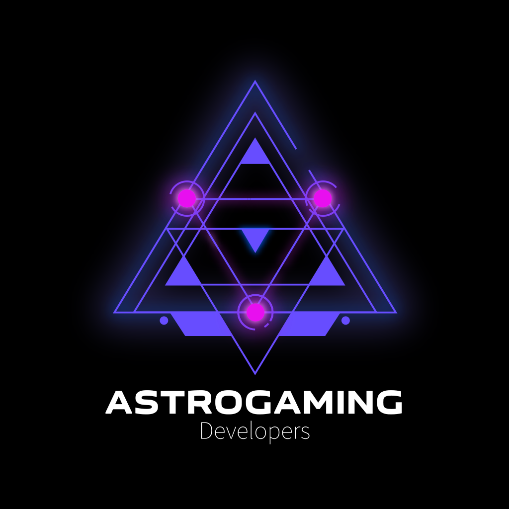 Geometrik Oyun Sembolü Logosu