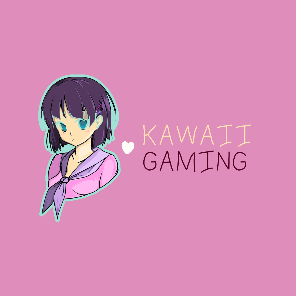 Anime Girl Gaming Logo Turbologo Logo Maker