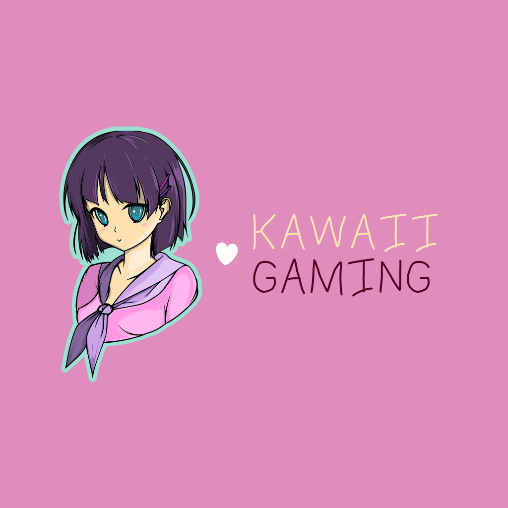 Anime Kız Oyun Logosu