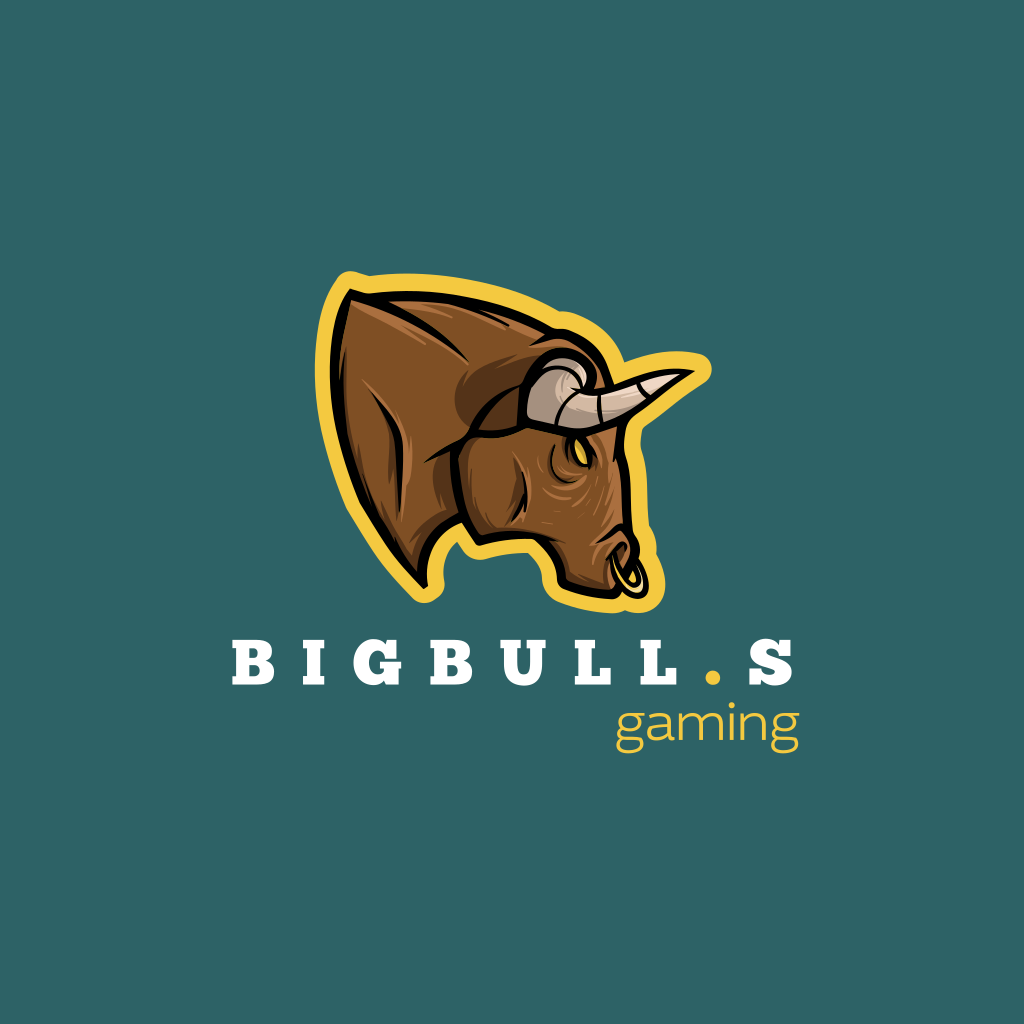 Big Bull Gaming Logo Turbologo Logo Maker