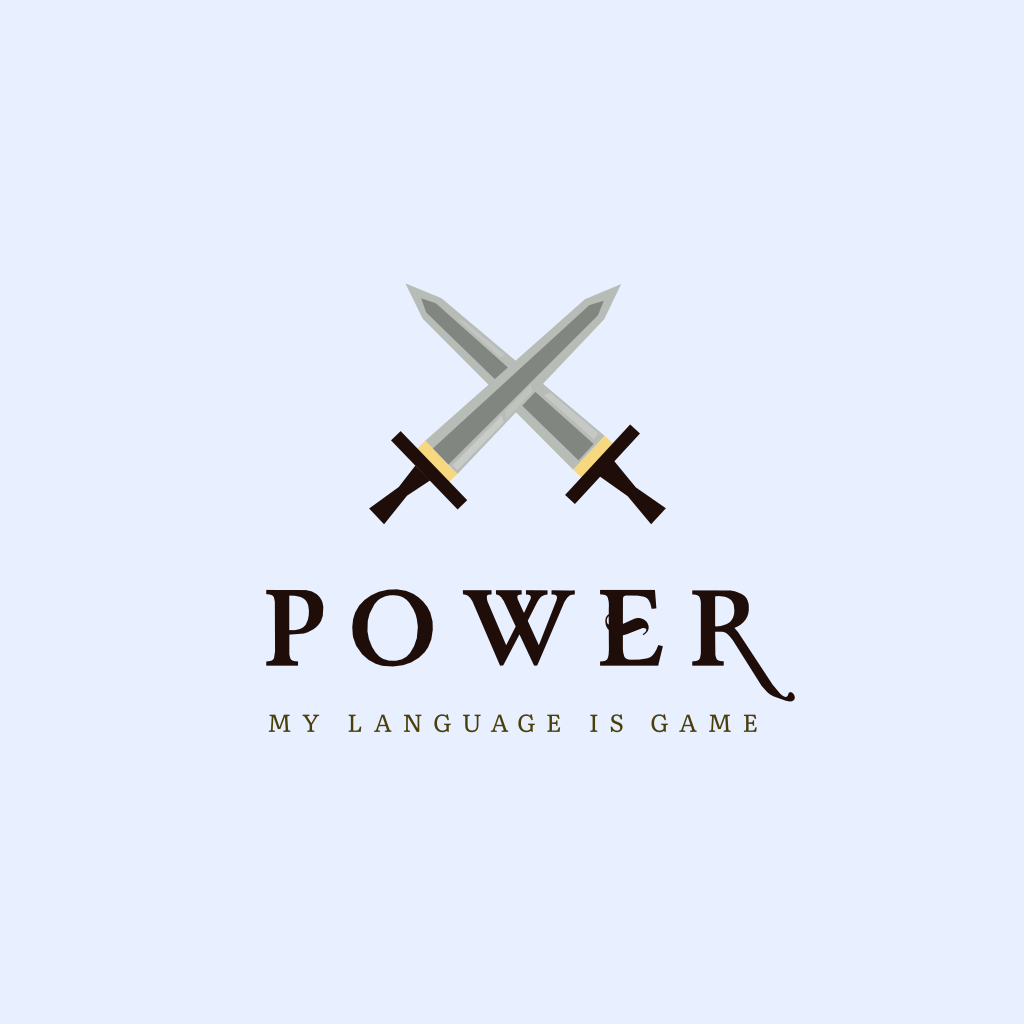 Power, My Language Is Game Лого