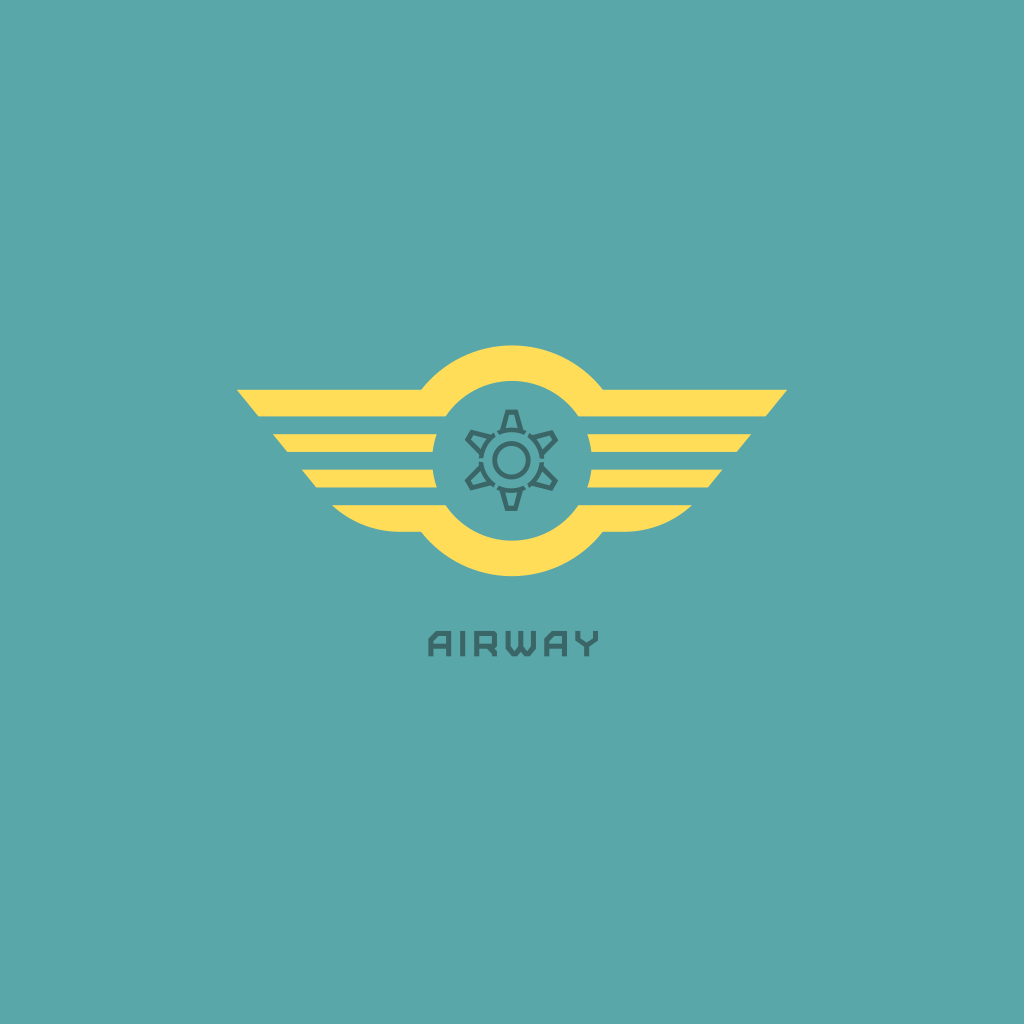 Abstract Plane logo Abstract Plane logo