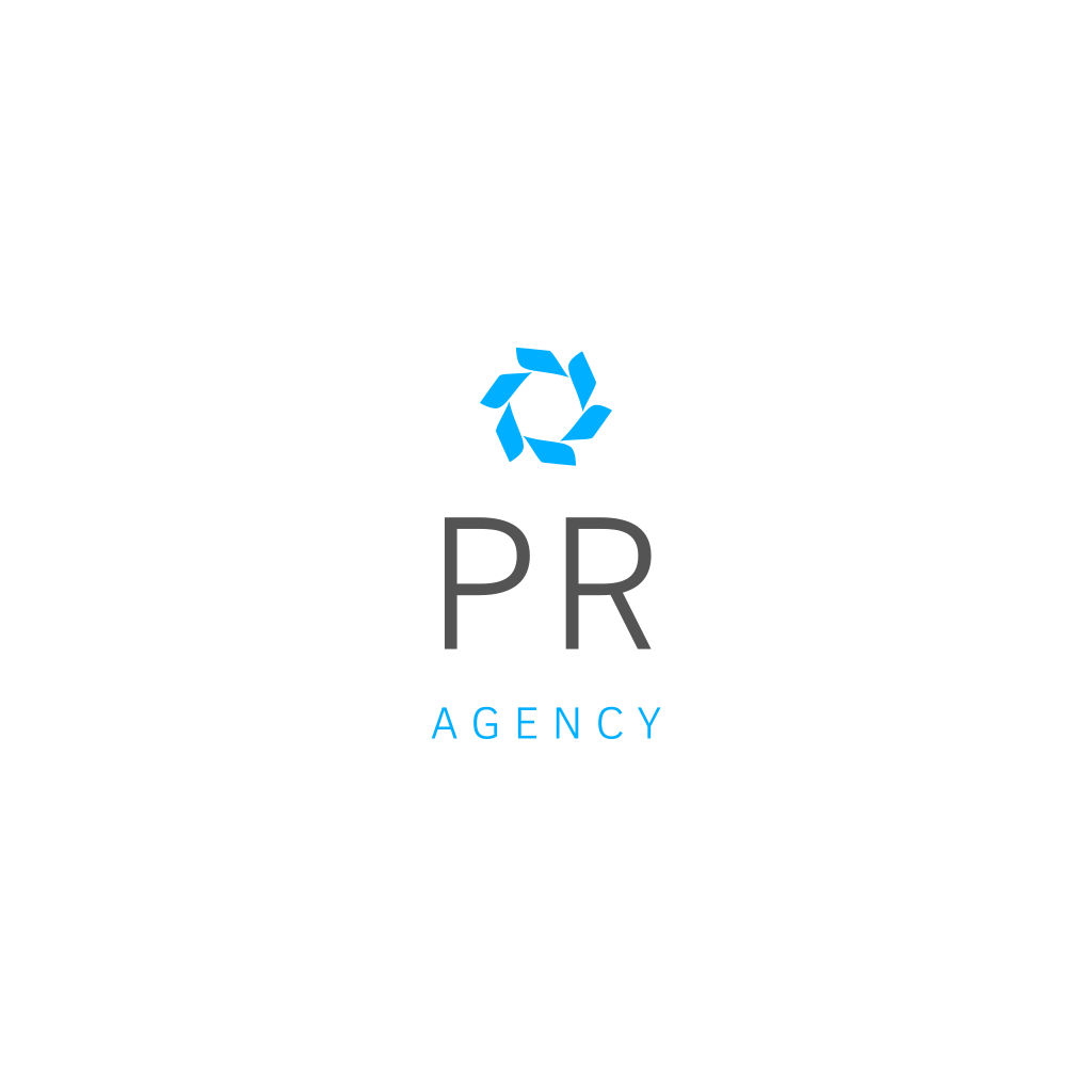 Abstraktes Pr-agentur-logo