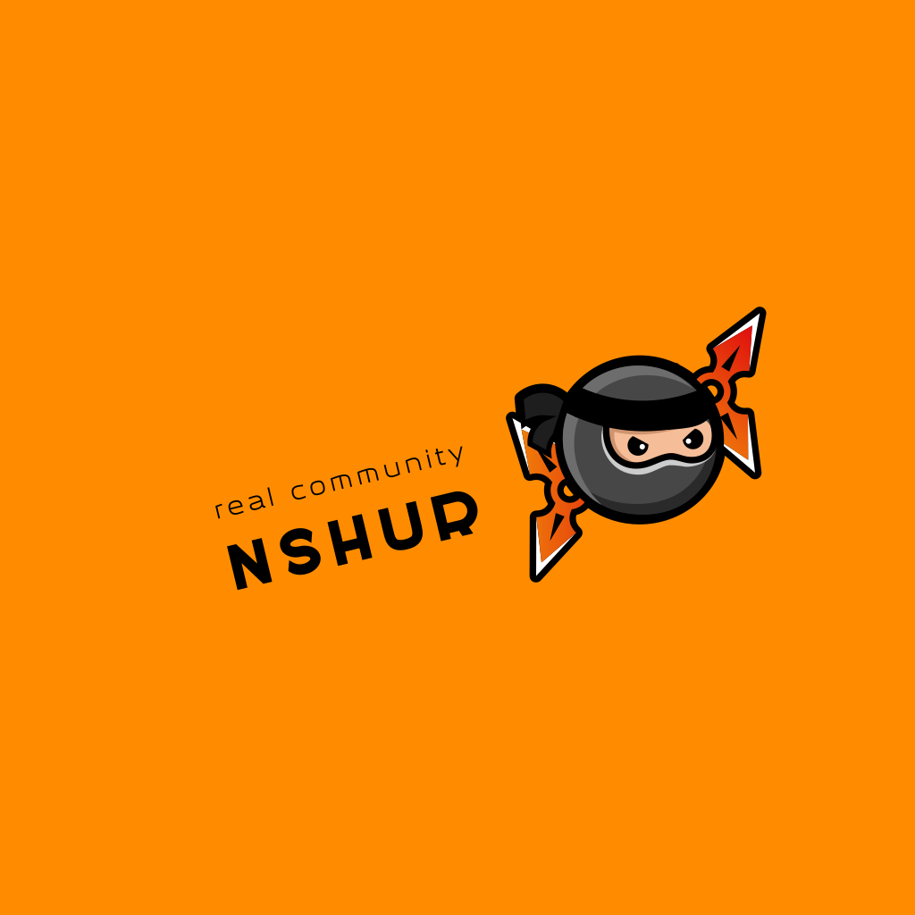 Bomb with Shuriken logo Bomb with Shuriken logo