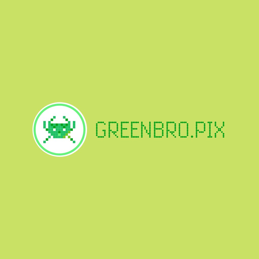 Logo Pixel Art Crabe
