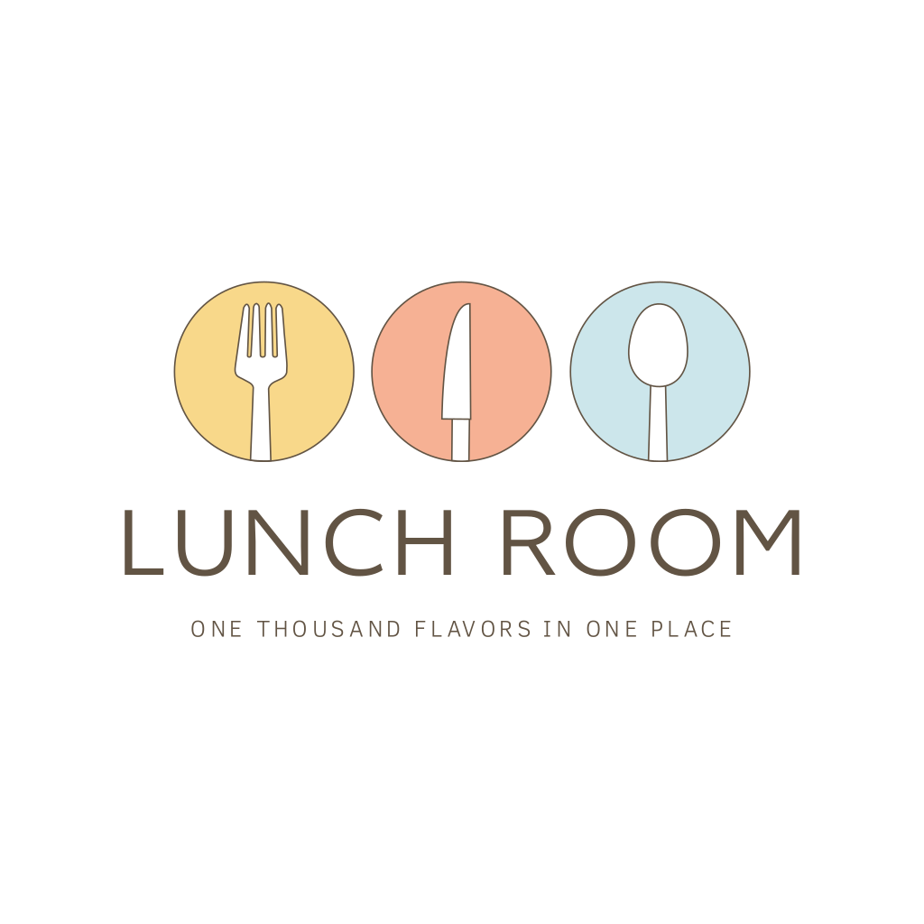 Lunch Room, One Thousand Flavors In One Place Logo