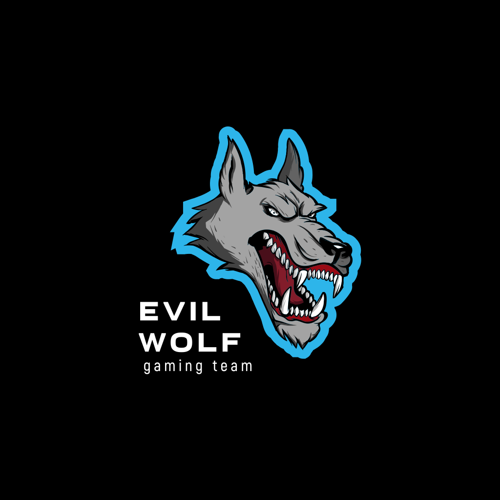 Logo De Lobo Malvado