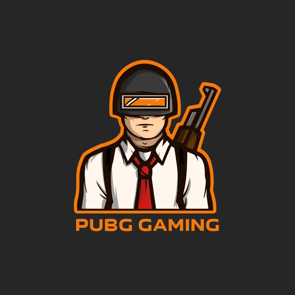 Pubg Character Logo - Turbologo Logo Maker
