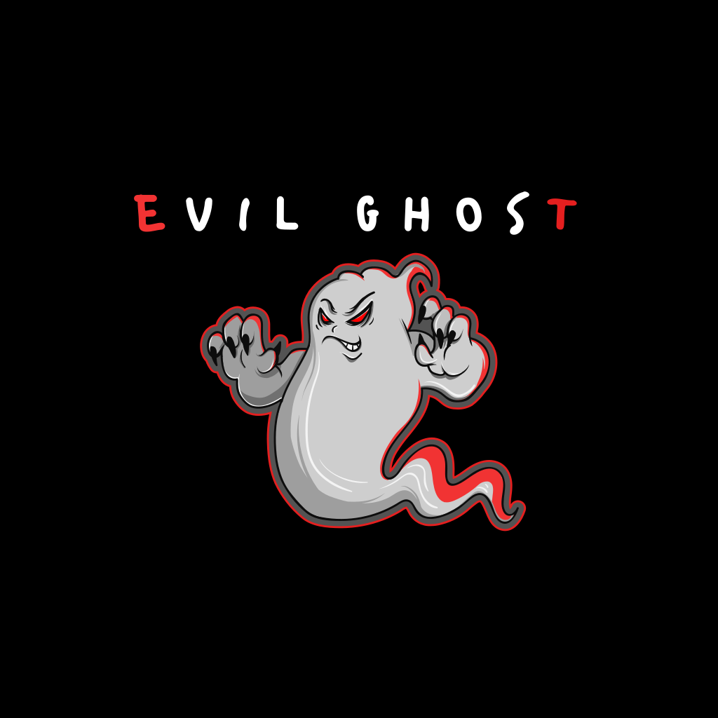 Logotipo Do Fantasma Maligno