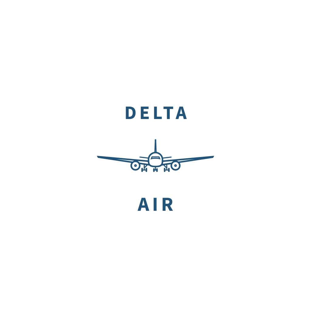 Uçak Ve Gezegen Logosu