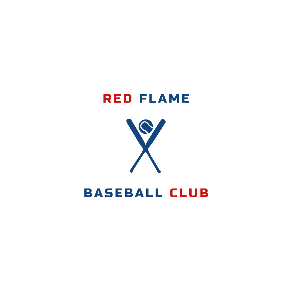 Logo D'équipement De Baseball