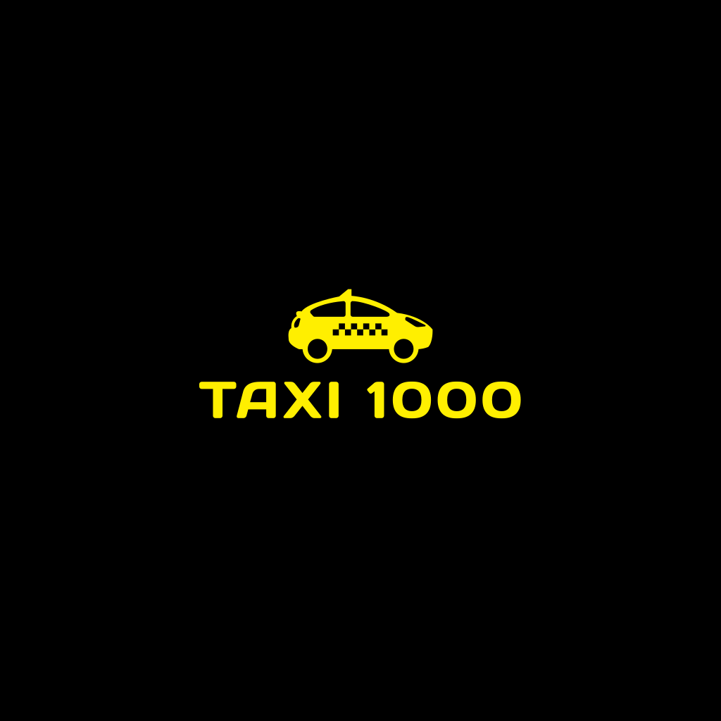 Logotipo Do Serviço De Táxi