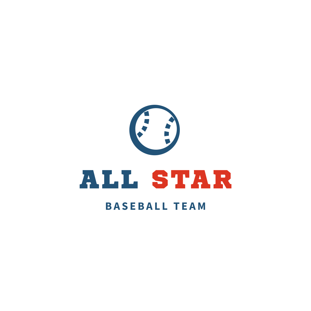 Logo Della Palla Da Baseball